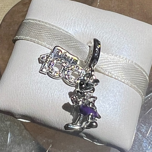 2023 NEW Disney Parks Pandora 100 Years Of Wonder Mickey Mouse Dangle Charm - Picture 4 of 4
